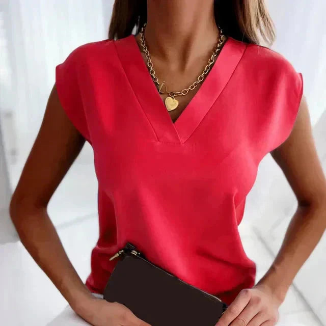 Damen-Shirt Franchesca, ärmellos