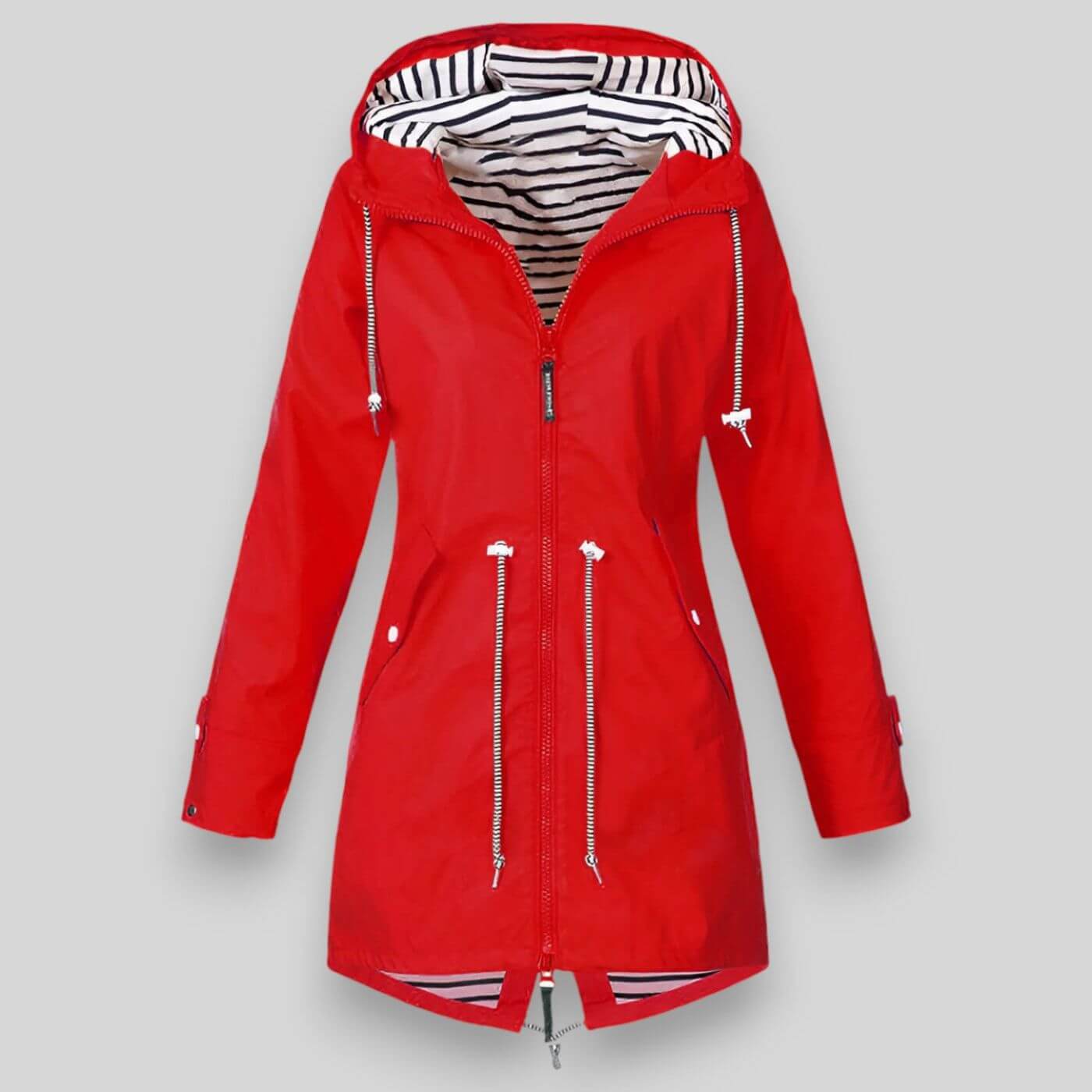 MODEGEIST Damen Wasserdichte Jacke Funktional Atmungsaktiv Leicht