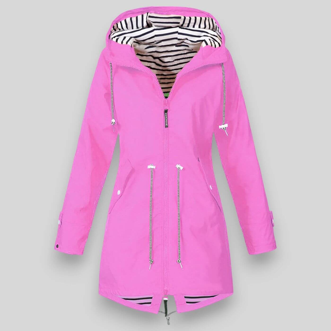 MODEGEIST Damen Wasserdichte Jacke Funktional Atmungsaktiv Leicht