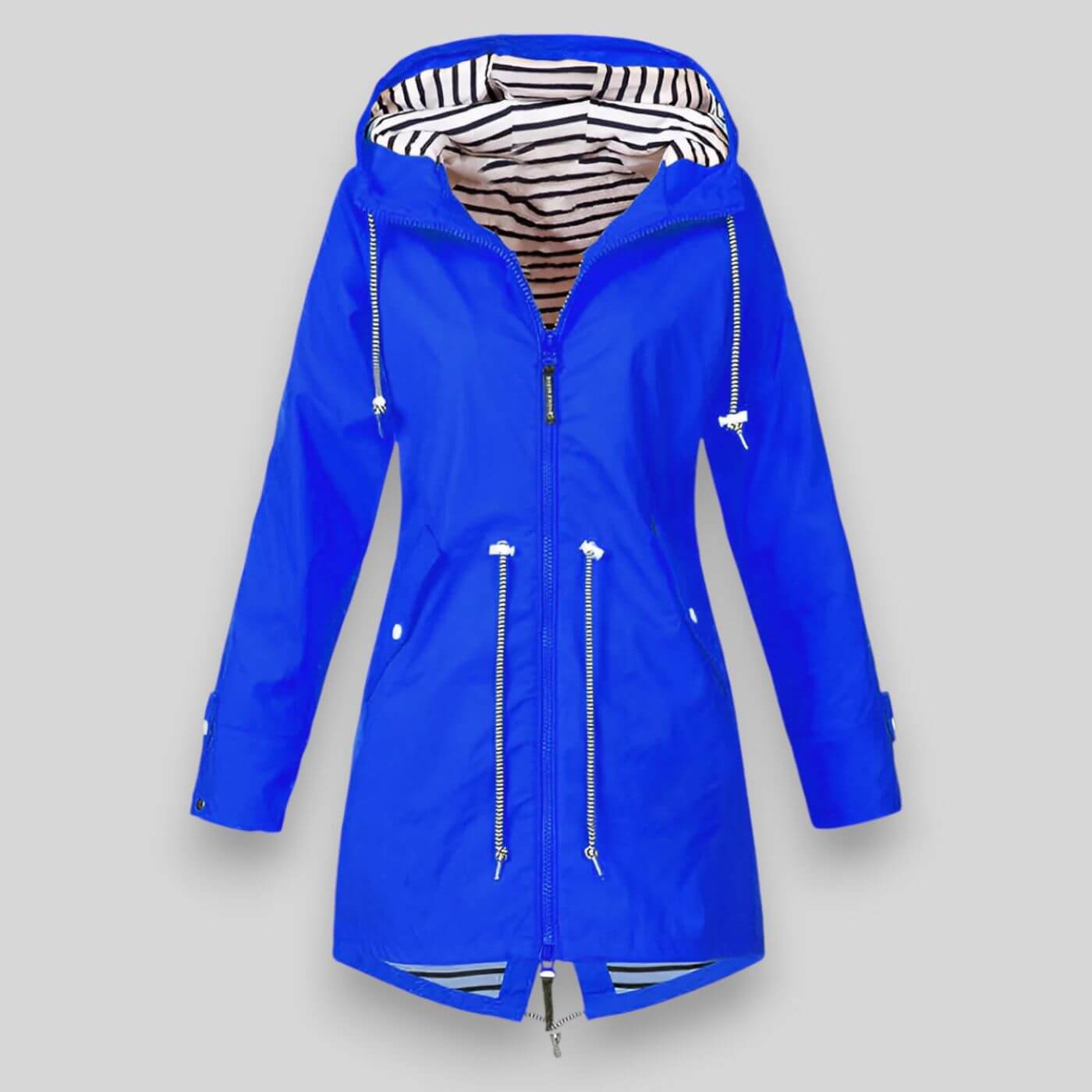 MODEGEIST Damen Wasserdichte Jacke Funktional Atmungsaktiv Leicht