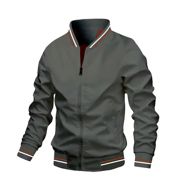 Herren Winterjacke mit Windschutz