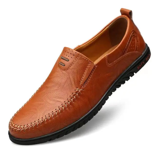 Casual Leder Slippers for Men by UrbanSteps