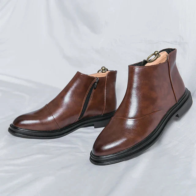 Herrenstiefeletten High-Top mit Spitzkappe