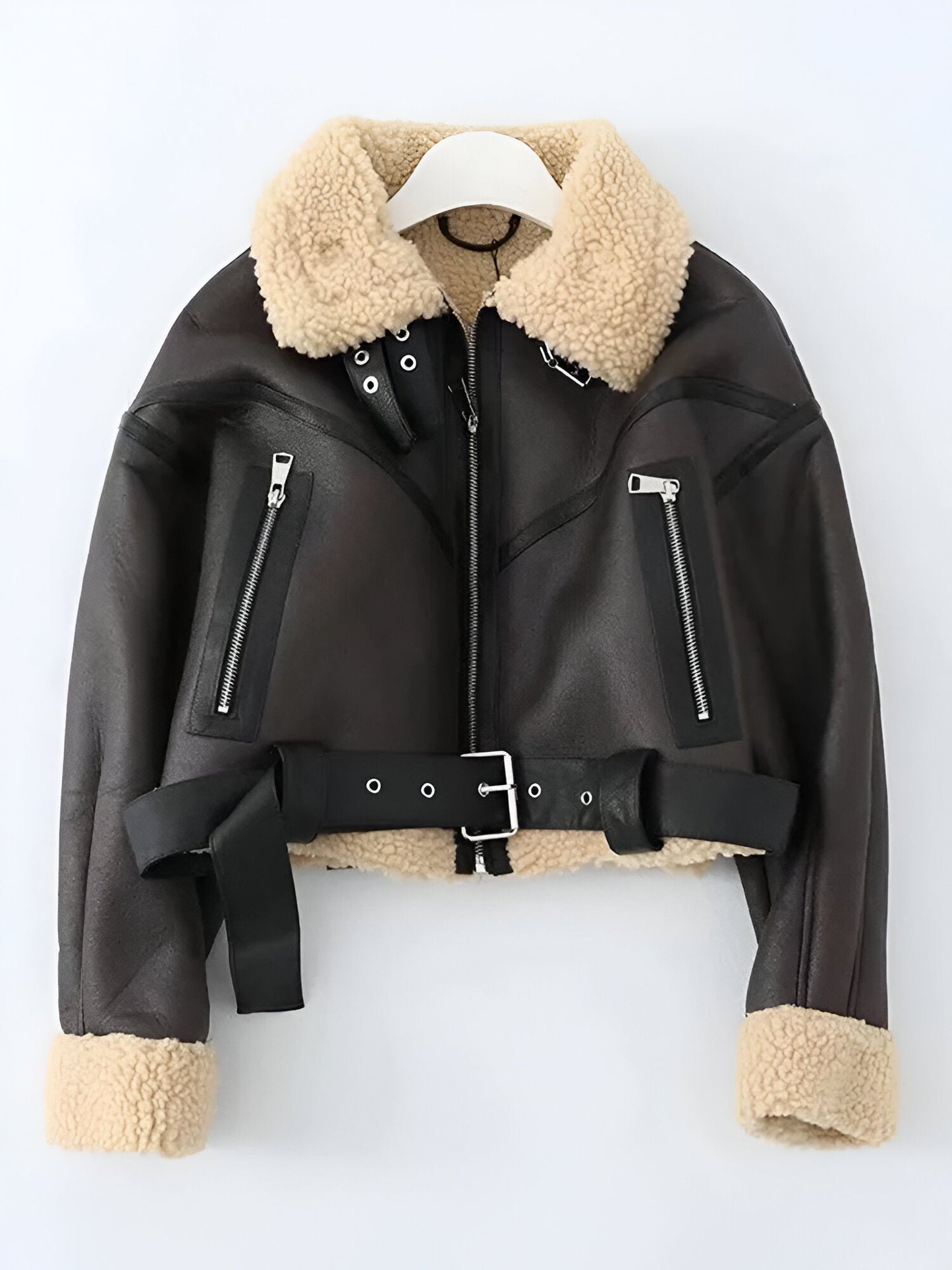 Emeline Damen Winterjacke im Streetwear-Stil