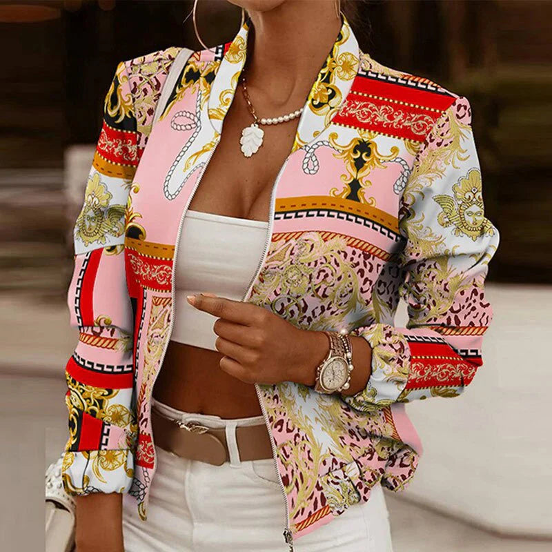 Marina: Damenjacke im Vintage-Stil