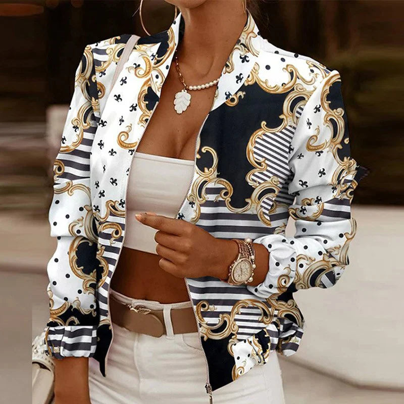 Marina: Damenjacke im Vintage-Stil