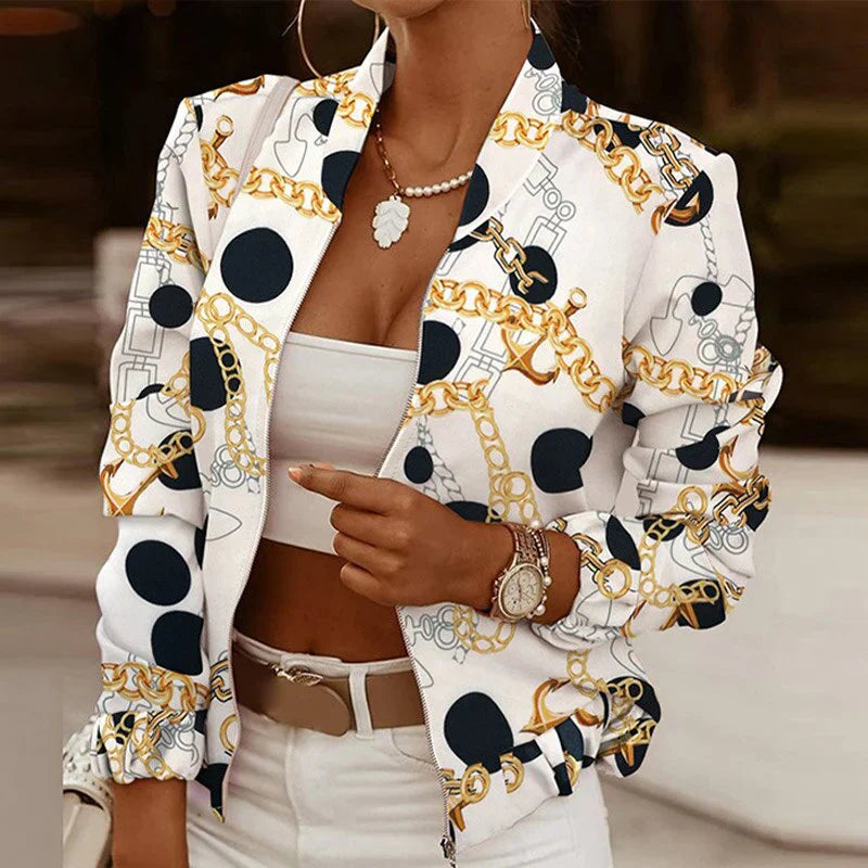 Marina: Damenjacke im Vintage-Stil