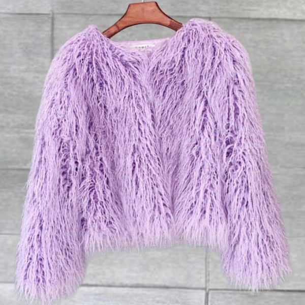 Elegantes Damen-Futtermantel aus Fuchsfell - Martina