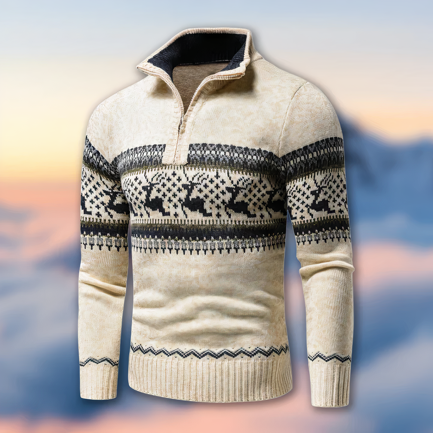 ModeGeist | Halbzip Pullover