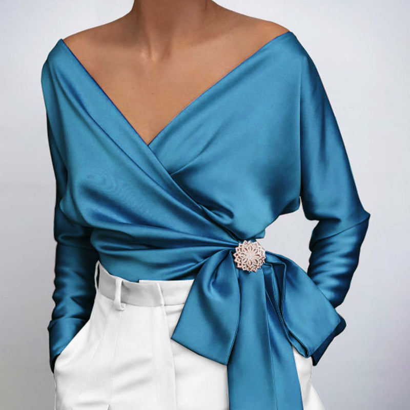 Seidenbluse Davina