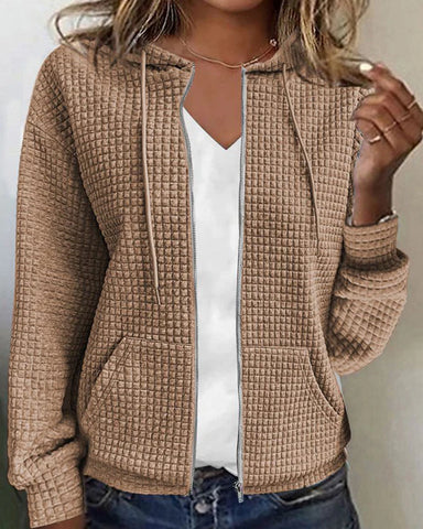 Malia Strickjacke im Blockdesign