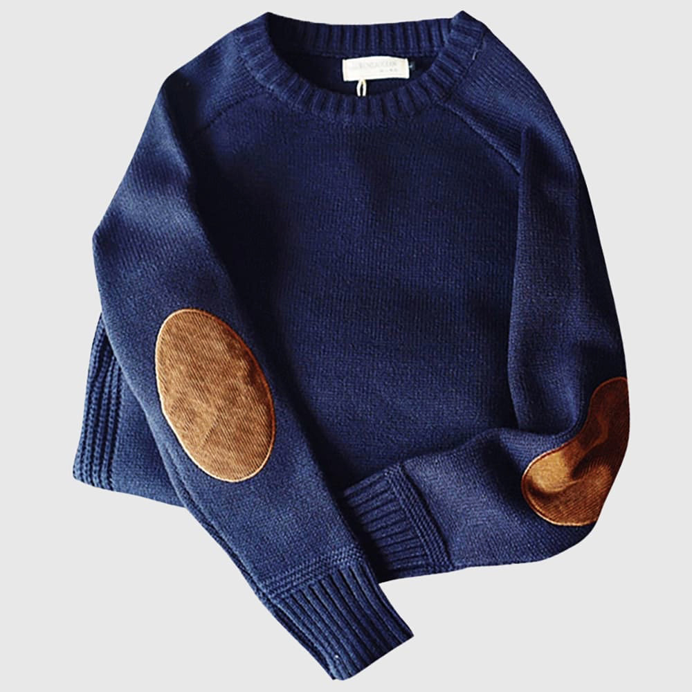 Weicher Langarm-Pullover für Herren im Winter