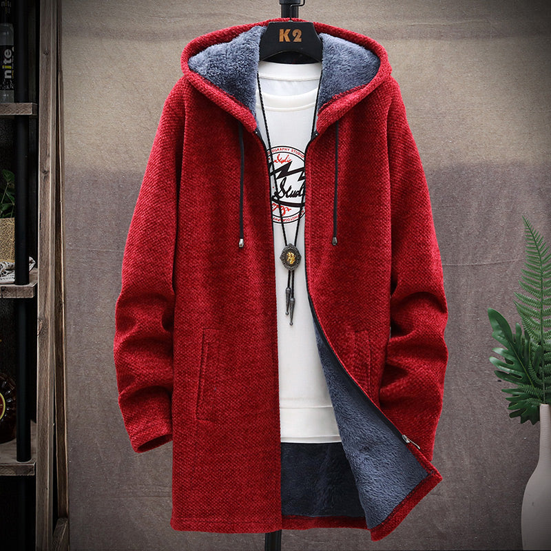 Koras | Kapuzenpullover mit Reißverschluss & wärmender Funktion