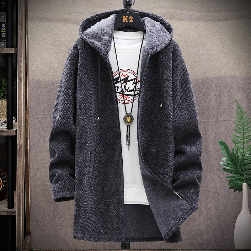 Koras | Kapuzenpullover mit Reißverschluss & wärmender Funktion