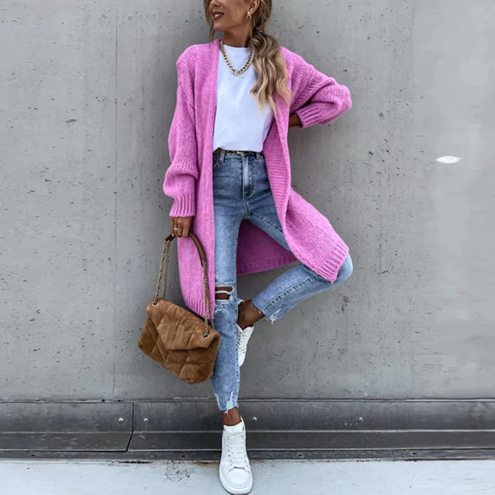 ModeGeist | Langer Strickcardigan