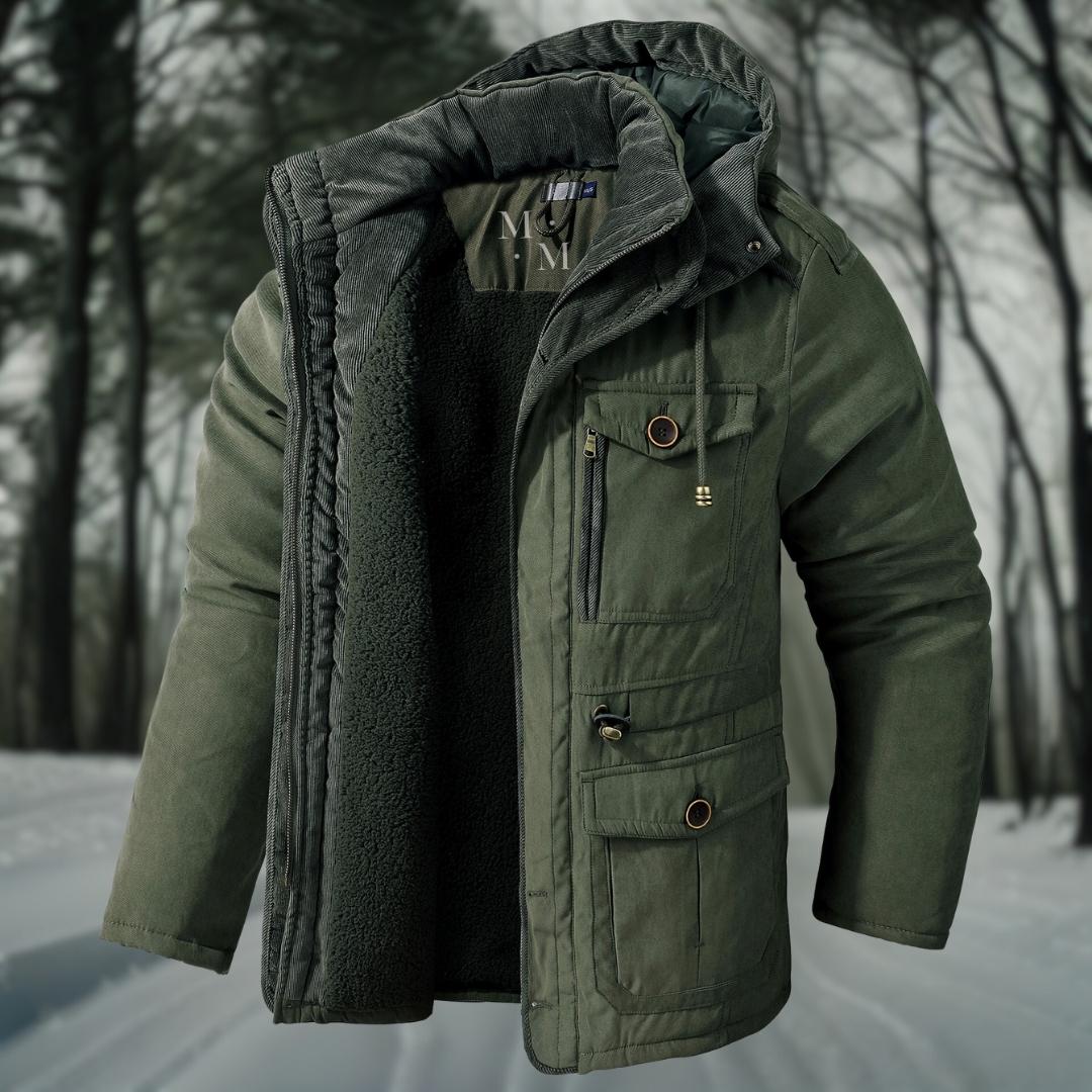 Männer Winterjacke mit Taschen
