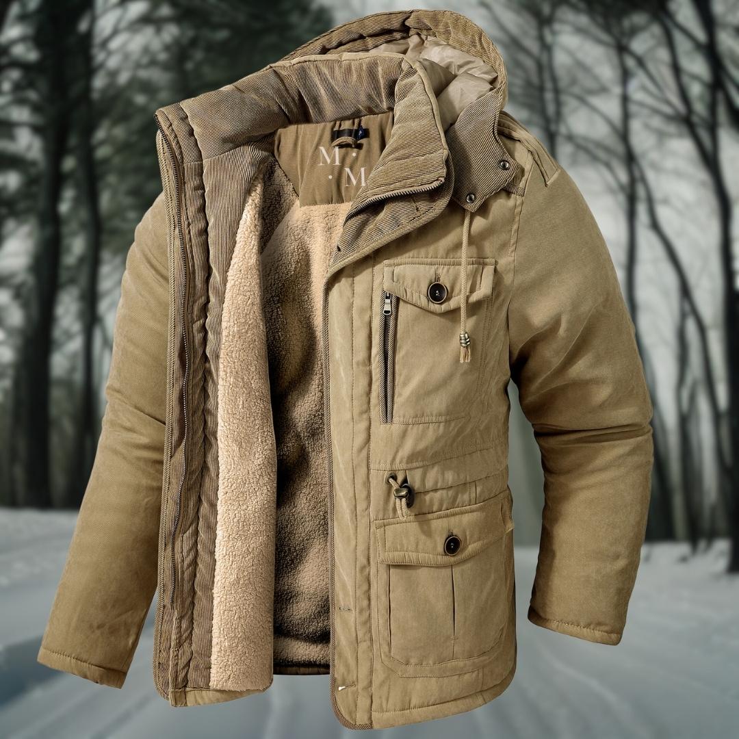 Männer Winterjacke mit Taschen