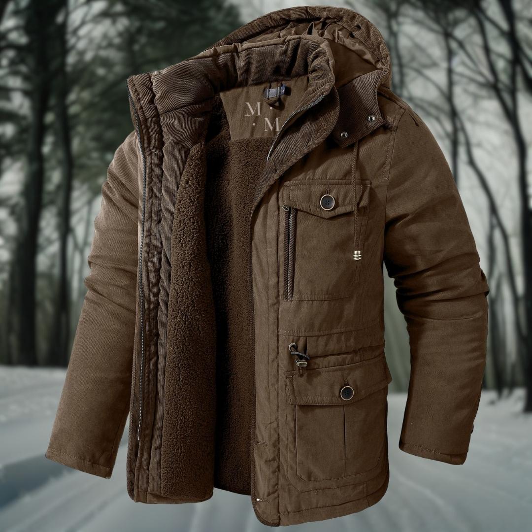 Männer Winterjacke mit Taschen