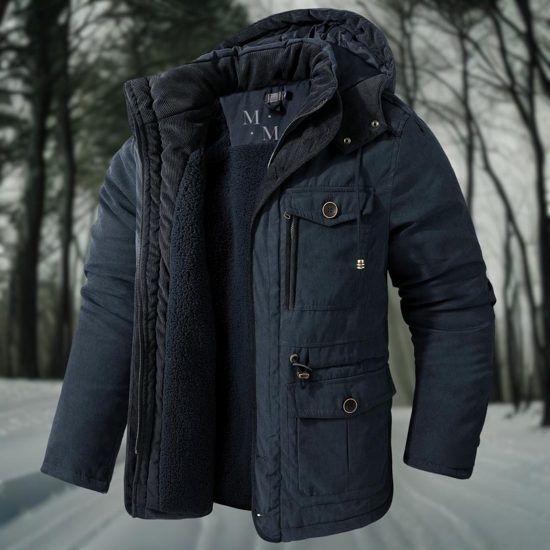 Männer Winterjacke mit Taschen