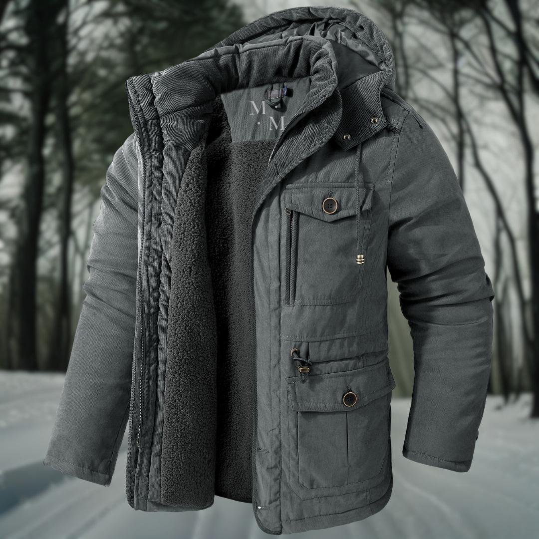 Männer Winterjacke mit Taschen