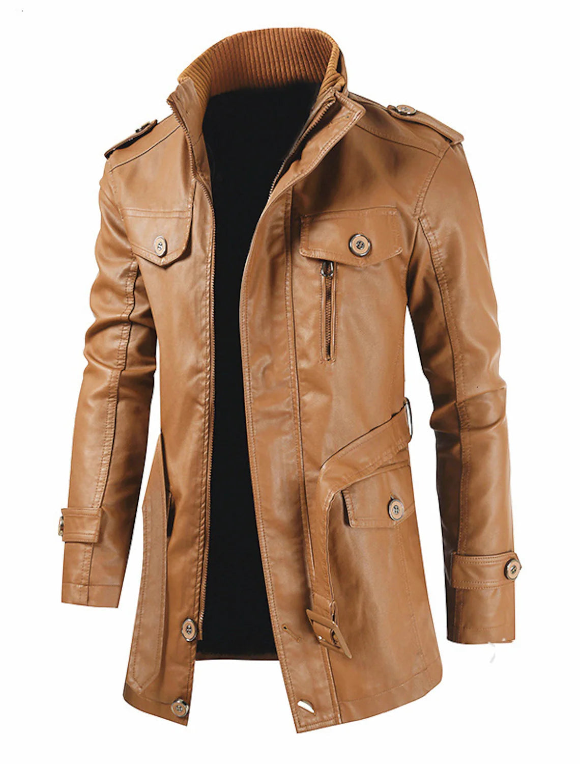 ModeGeist | Elegante Herrenlederjacke