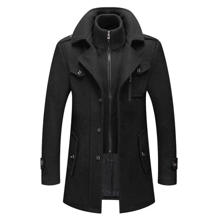 ModeGeist | Stilvolle Woll Jacke Modern