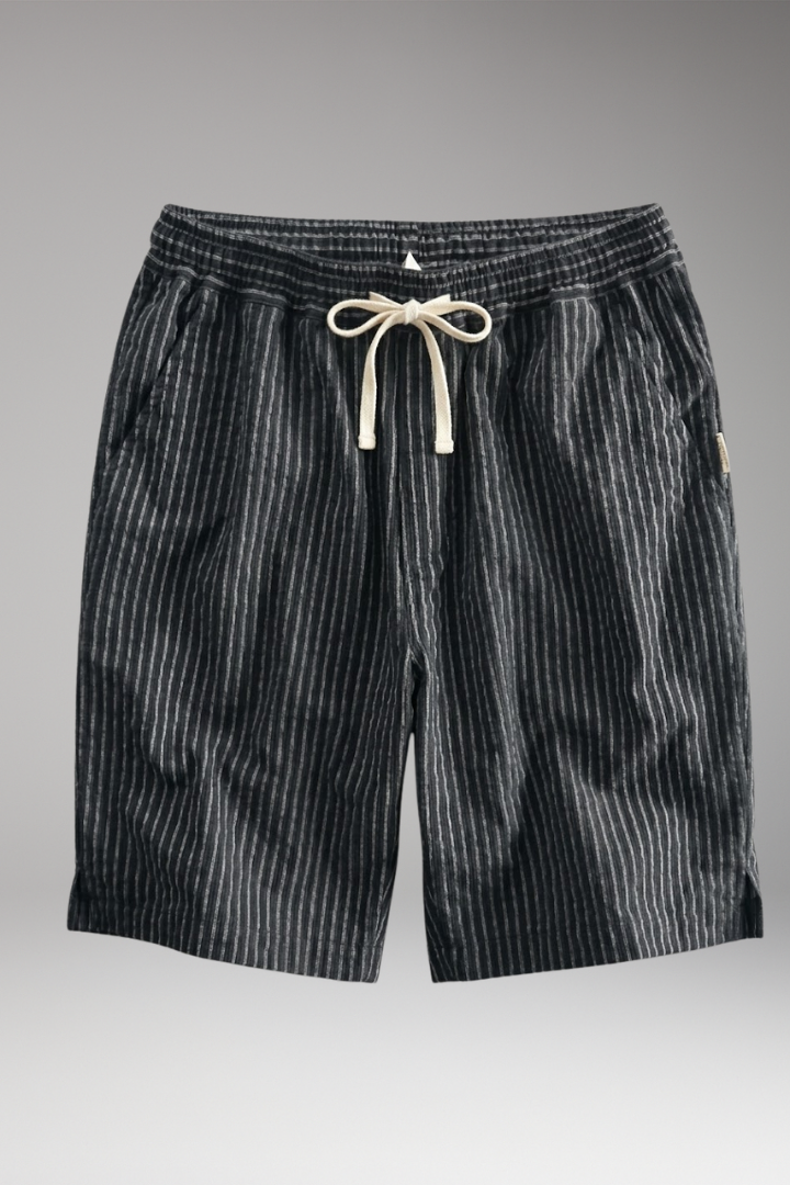 Men’s Shorts with Elastic Waistband and Adjustable Drawstring - Street-Wave
