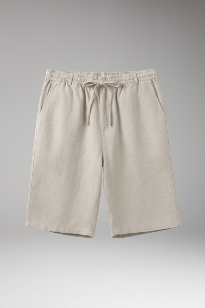 MODEGEIST Herren Shorts Elastikbund Kordelzug Seitentaschen