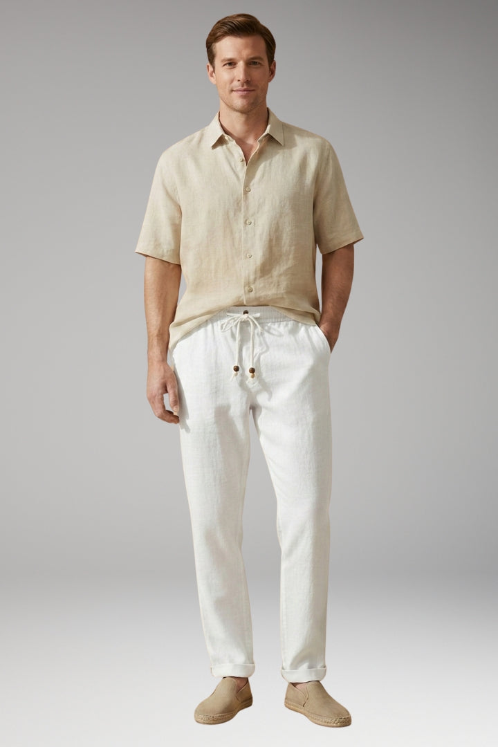 Men’s Trousers with Elasticated Waistband and Drawstring - Street-Wave