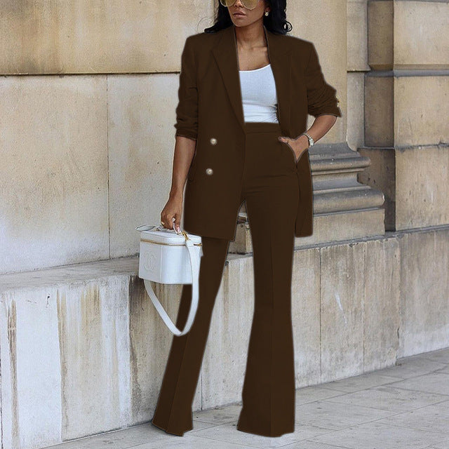 ModeGeist | Stilvoller Blazer Satz für Damen mit Hose