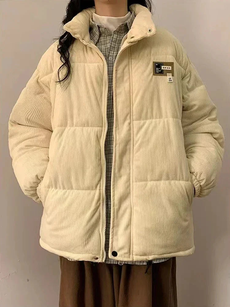 ModeGeist | Elegante Retro-Daunenjacke für Damen