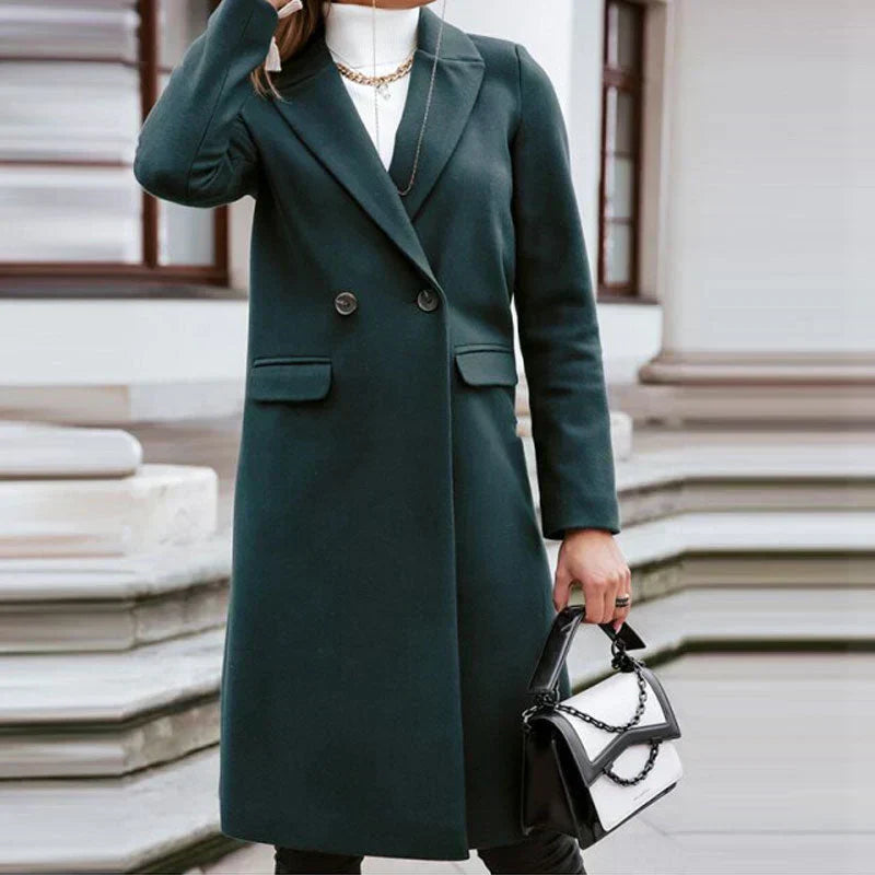 ModeGeist | Lange Herbstjacke Für Damen
