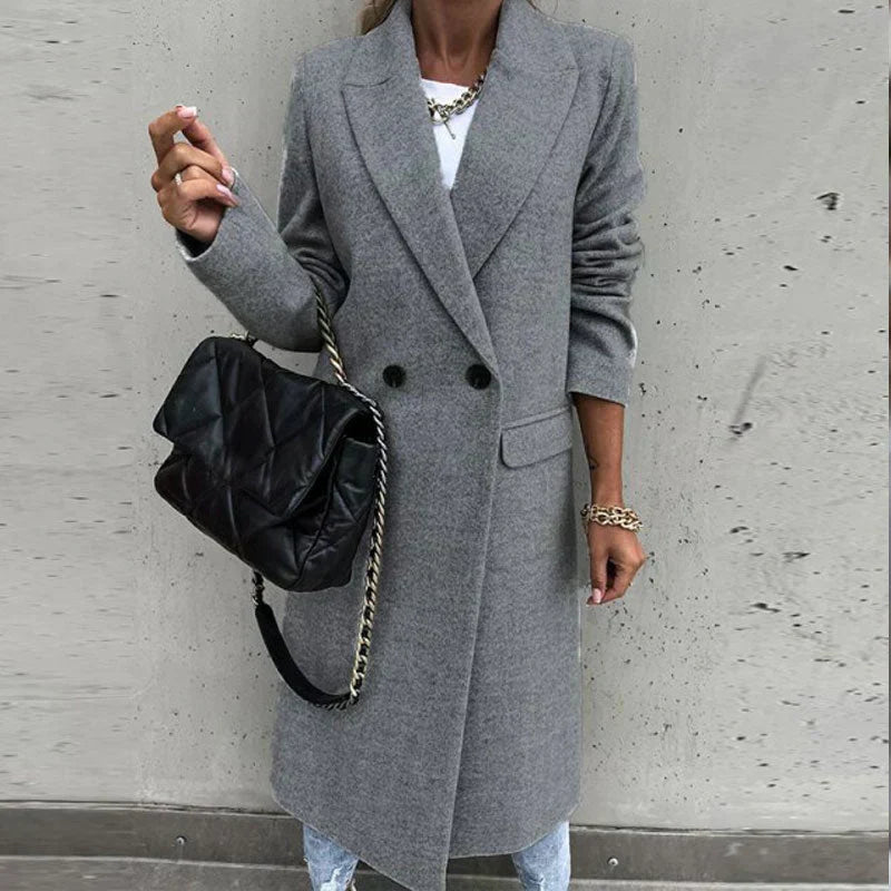 ModeGeist | Lange Herbstjacke Für Damen
