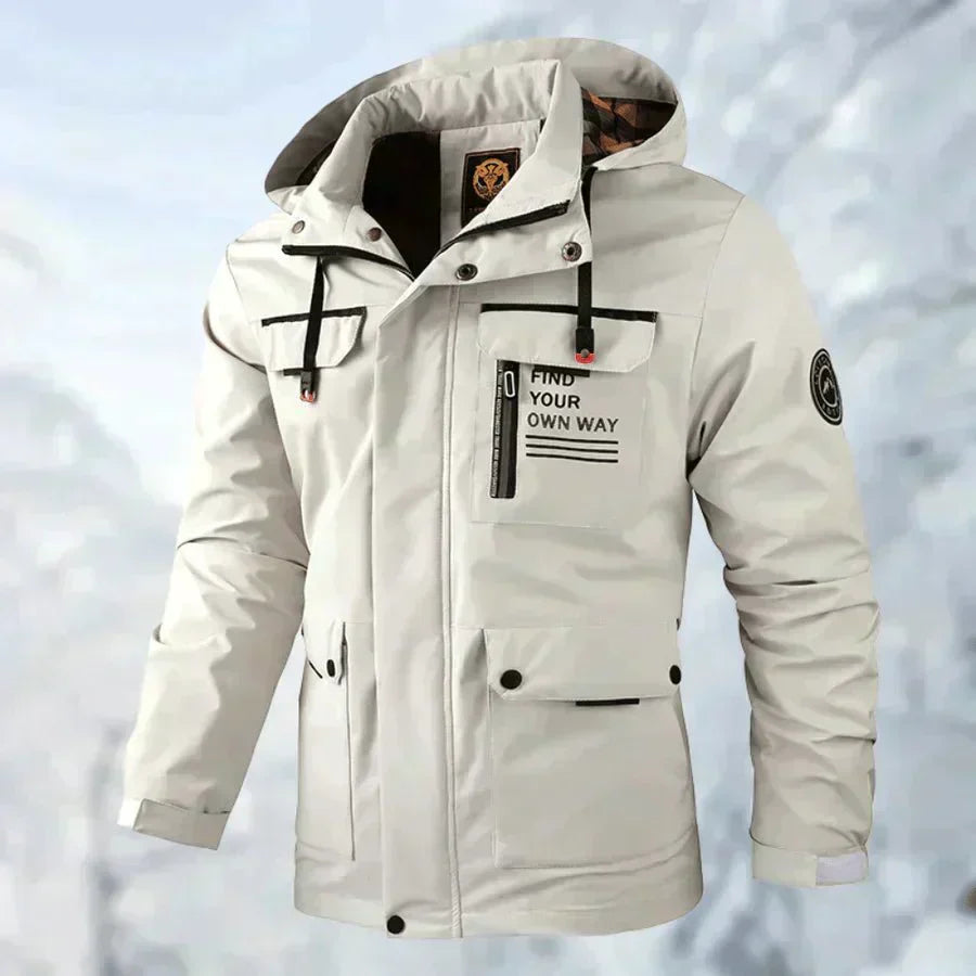 Komfortable, wind- und wasserdichte Outdoorjacke von Müller