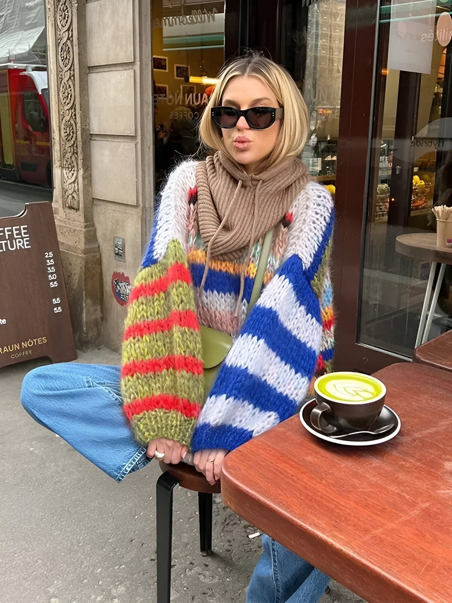 Helvi: Stylish Open-Knit Sweater