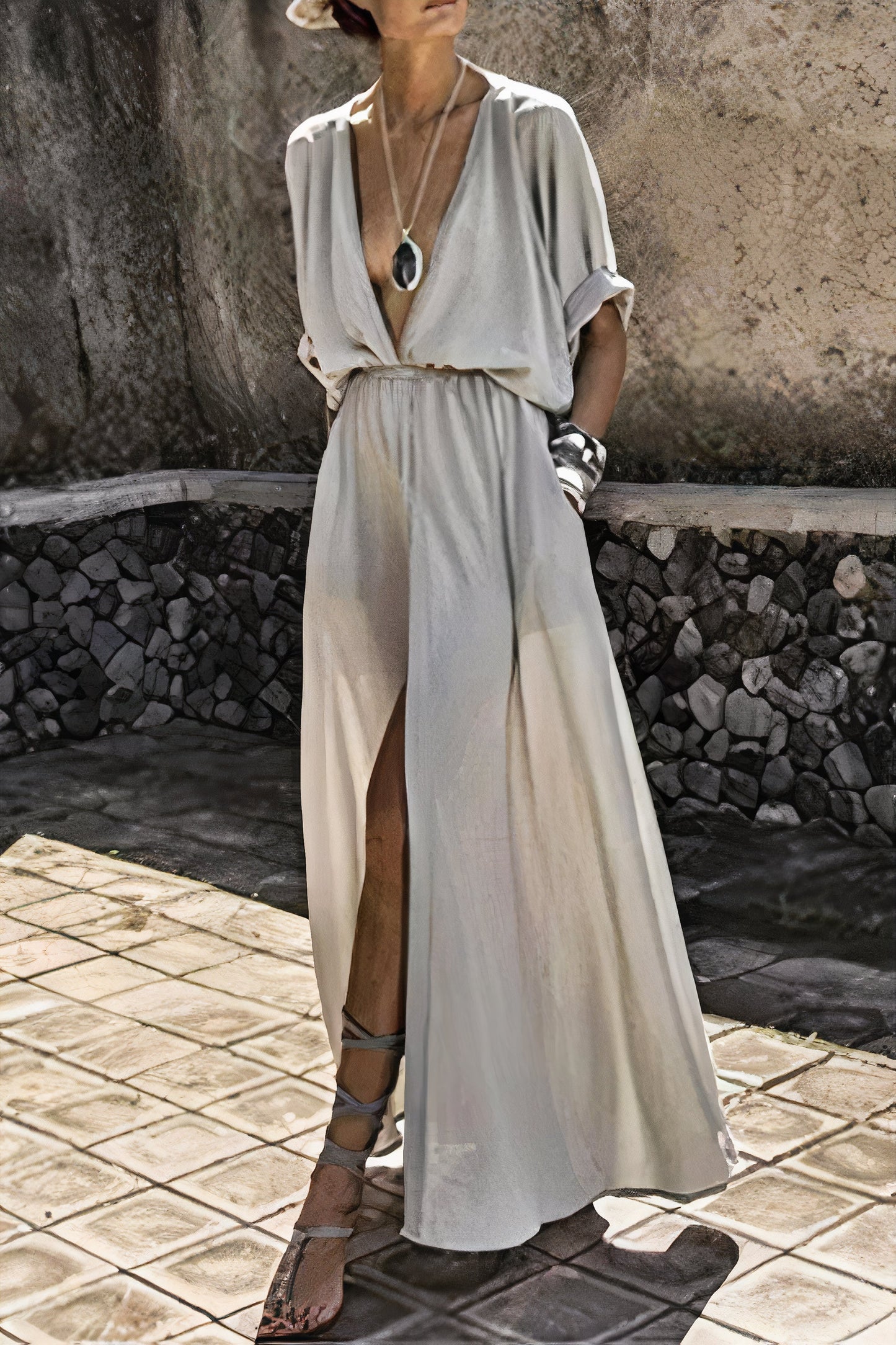 Leichtes, schwarzes Sommerkleid - Nell
