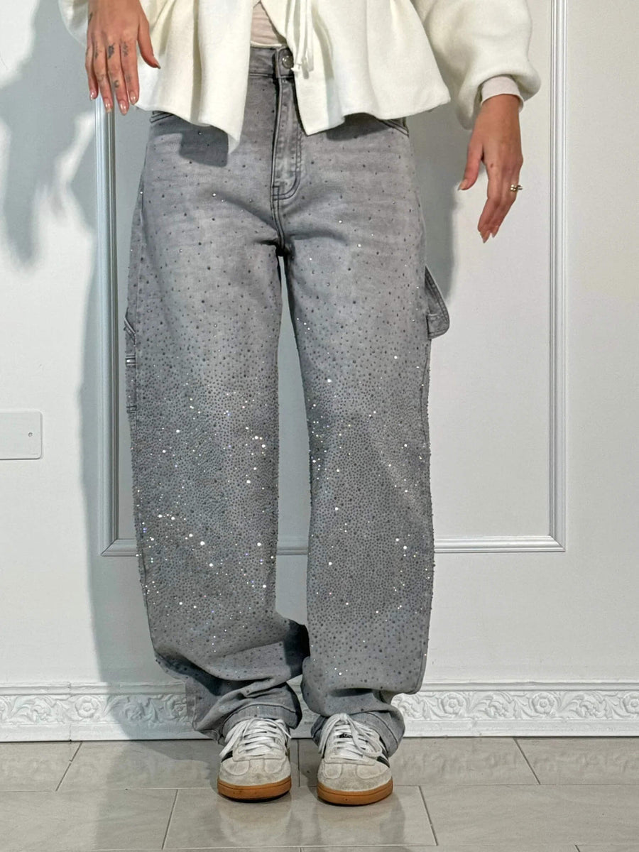 VALESKA – Hohe, weite Hose