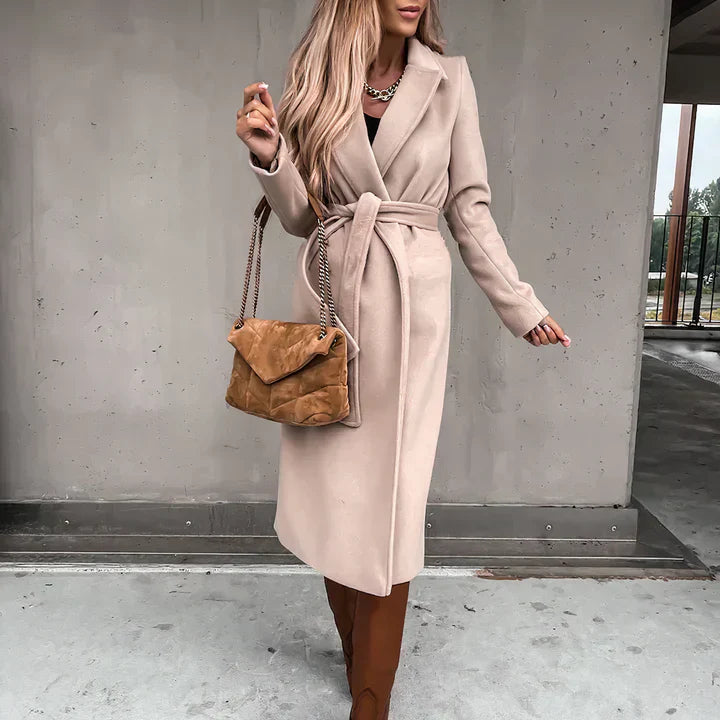 ModeGeist | Trenchcoat Aus Wollgemisch für Damen