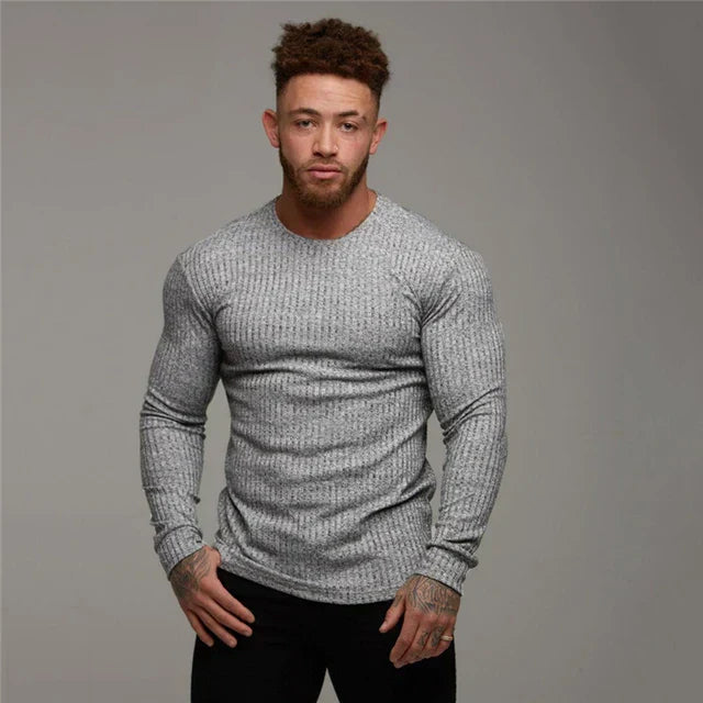 Moderner Herrenpullover von Bonafita - Rick aus stilvoller Strickqualität