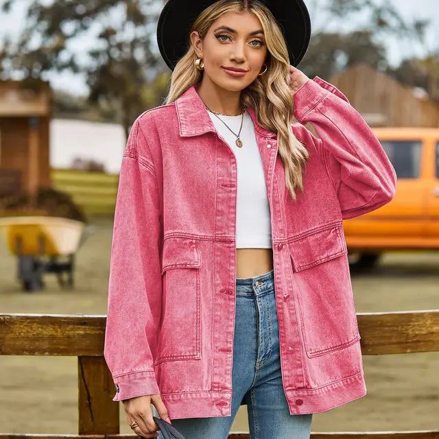 ModeGeist | Trendige Lässige Jacke für Frauen