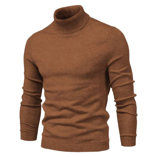 ModeGeist | Rollkragenpullover Wollmischung Stilvoll, Bequem