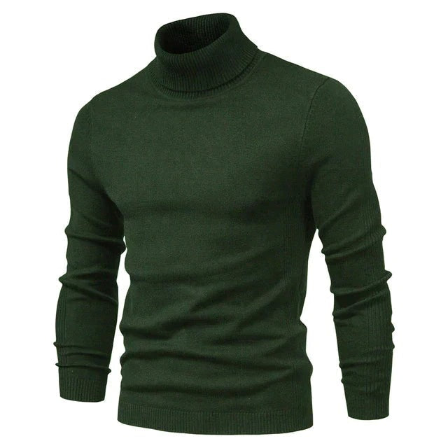 ModeGeist | Rollkragenpullover Wollmischung Stilvoll, Bequem