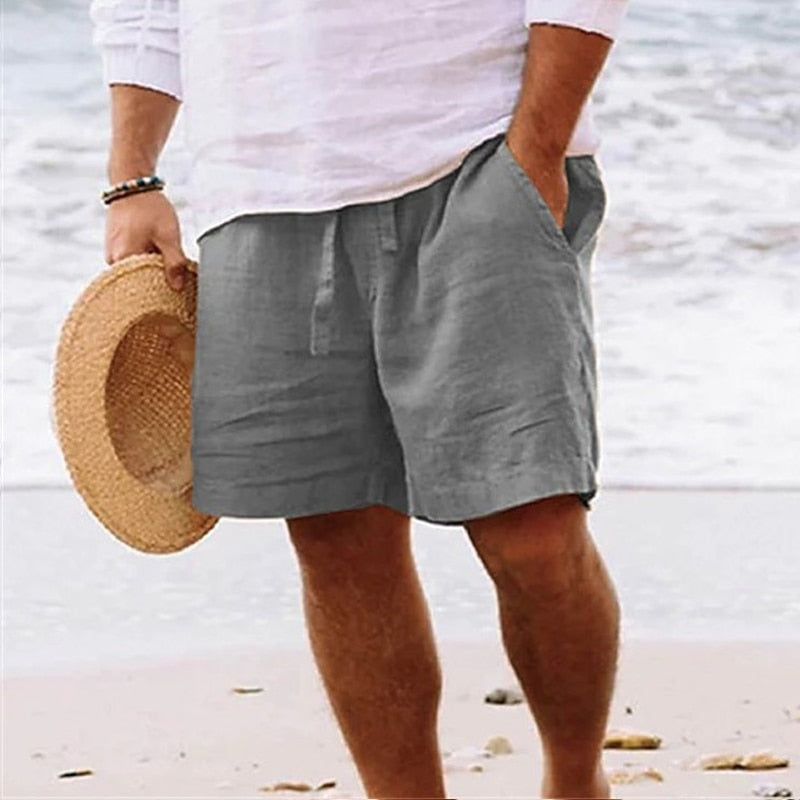 Luxus-Leinen-Shorts für Herren von Nigel