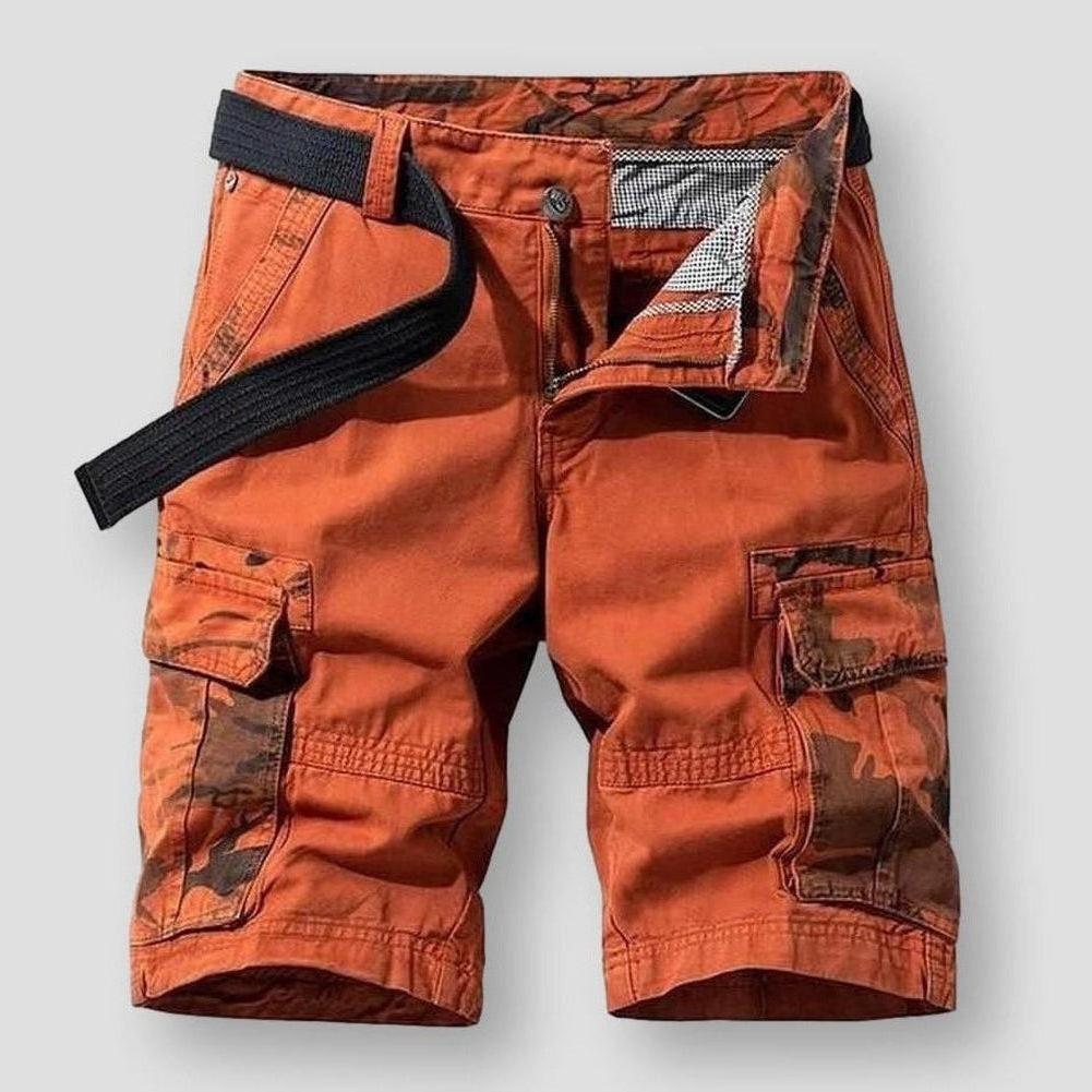 Veronique Cargo Shorts: North Royal Titan