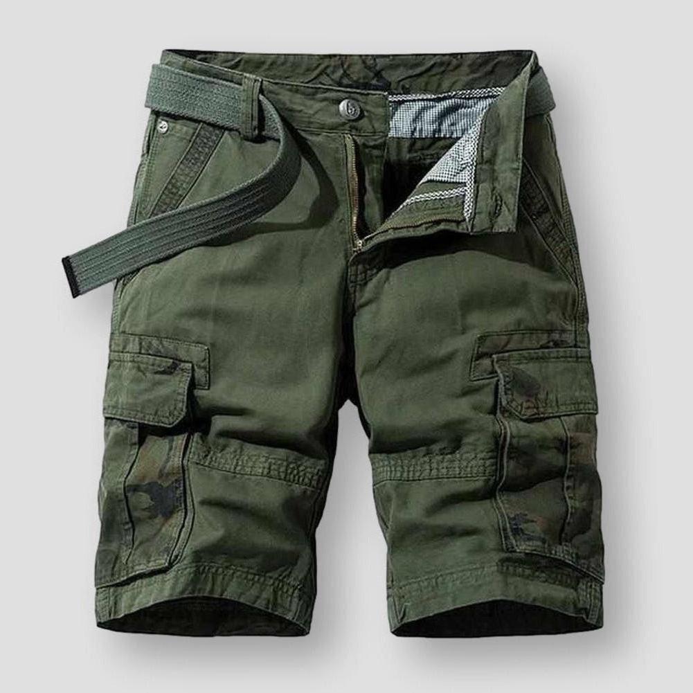 Veronique Cargo Shorts: North Royal Titan