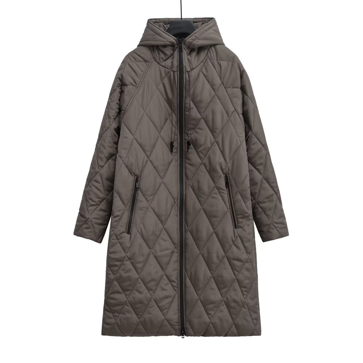 ModeGeist | Lange mit Kapuze und Integrierter Fütterung für Frauen Ideal für Den Winter