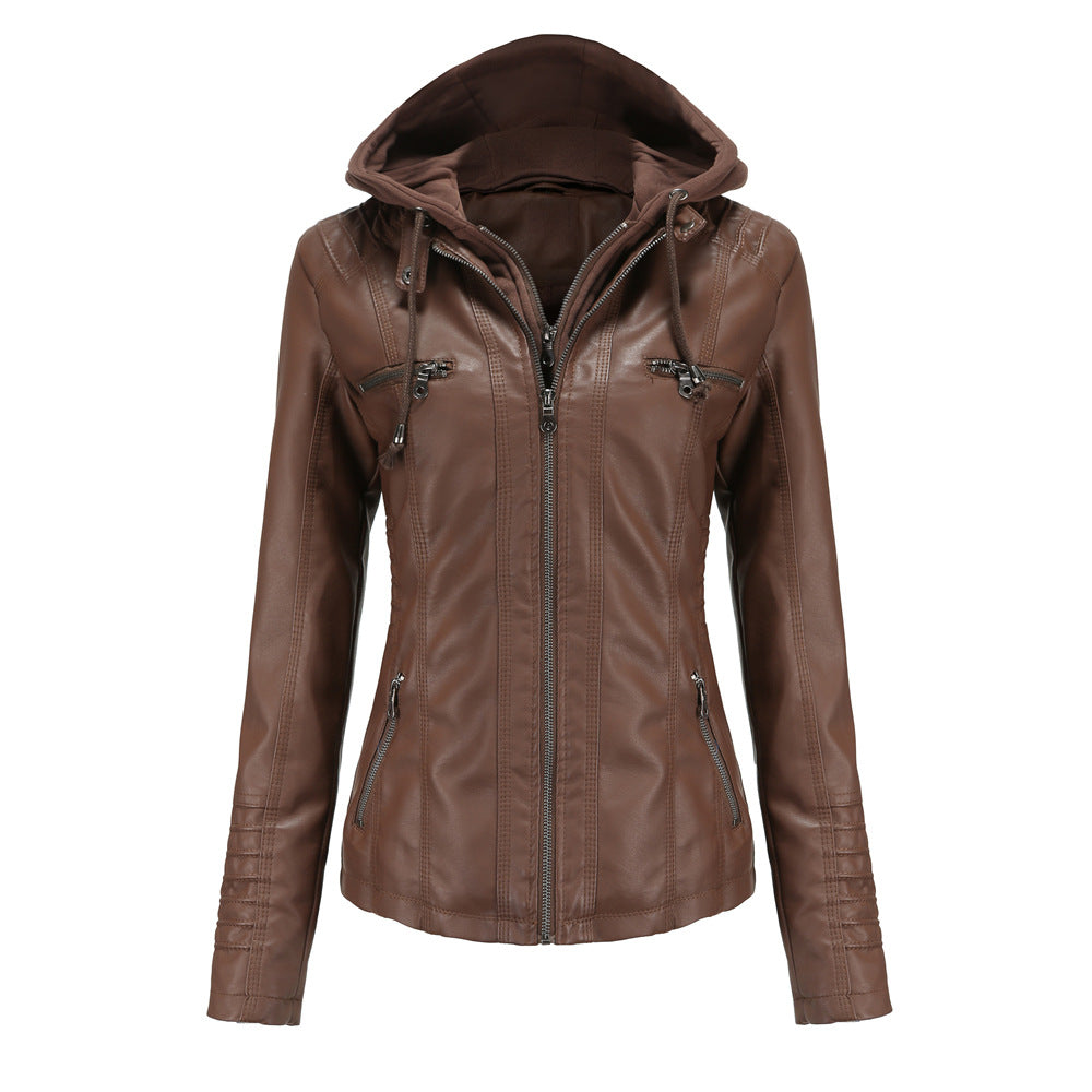 ModeGeist | Trendige Lederjacke für Frauen