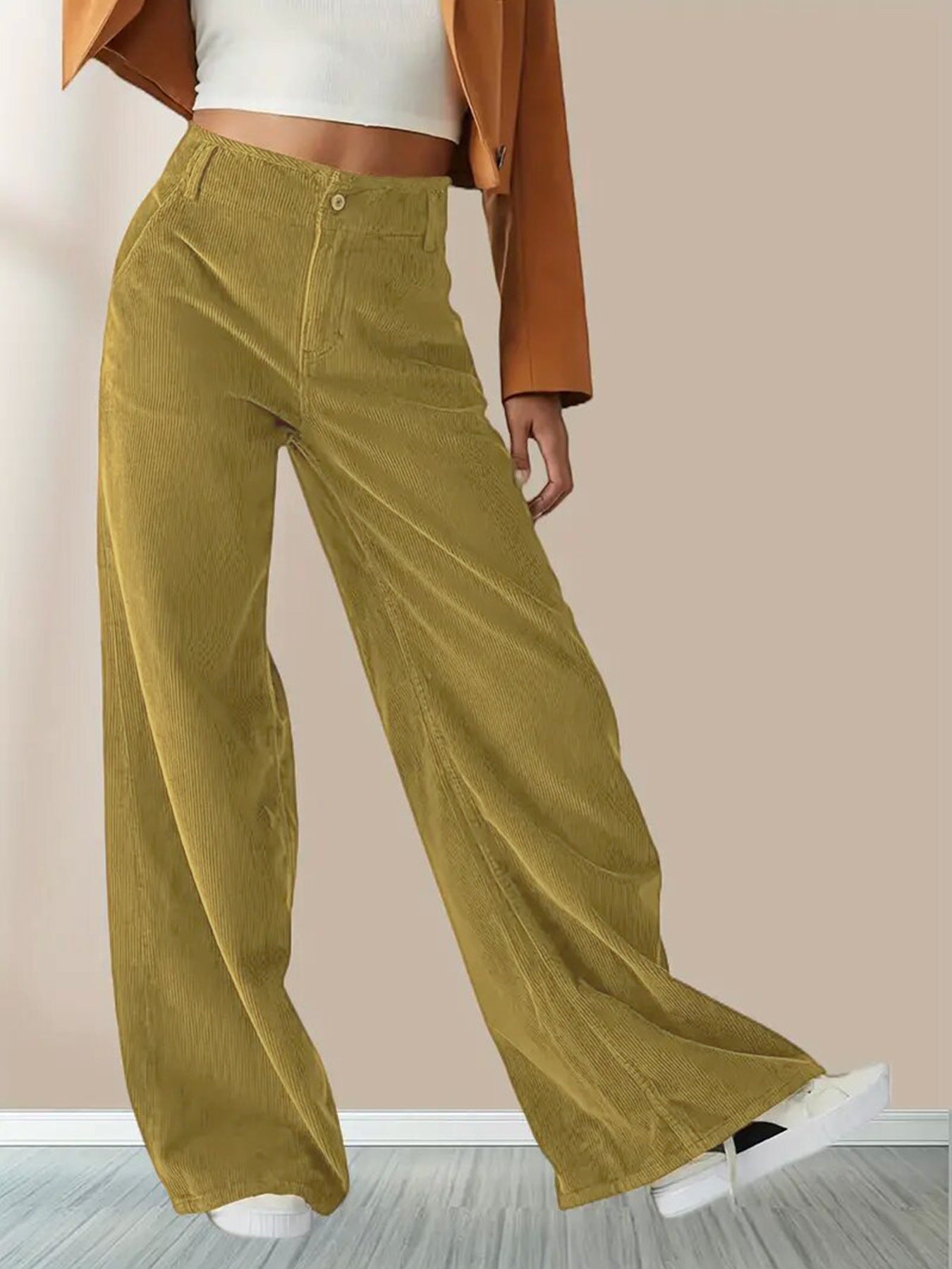 Modische und bequeme Damencordhose von MODEGEIST