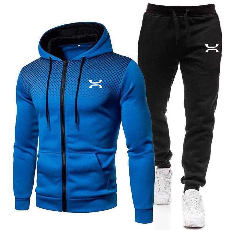 Herren Sportanzug mit atmungsaktivem Hoodie und bequemen Jogginghosen ModeGeist