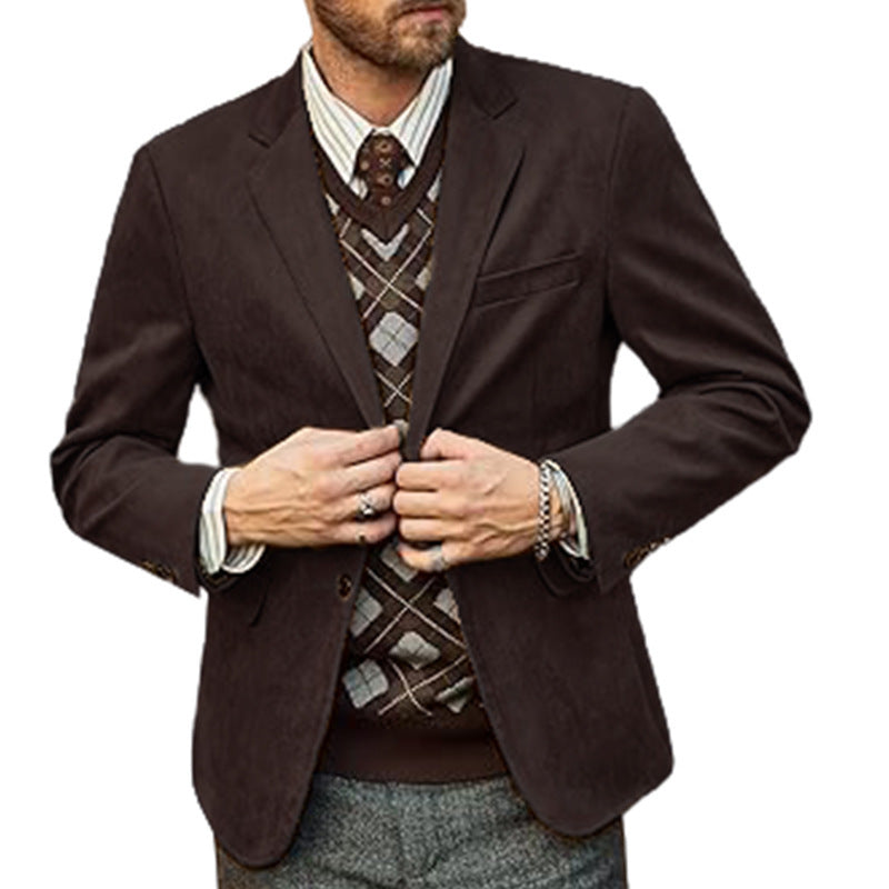 Herren eleganter Sportblazer mit modernem Schnitt und feinen Details ModeGeist